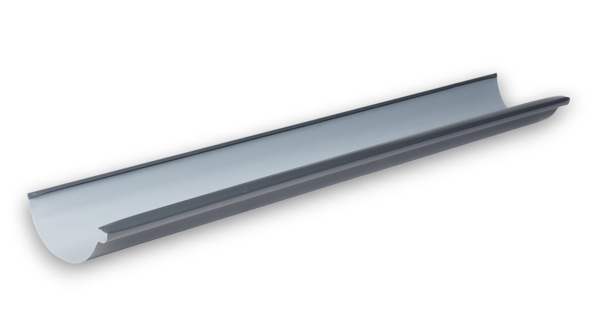 Apaļā lietus ūdens tekne 125mm metāla jumtam