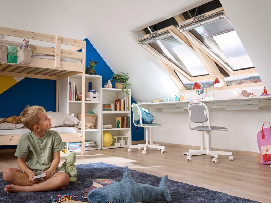 VELUX Comfort jumta logi